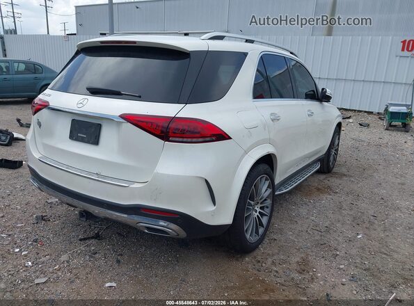 4JGFB4JBXMA457650 2021 MERCEDES-BENZ GLE 350 White Задня права чверть