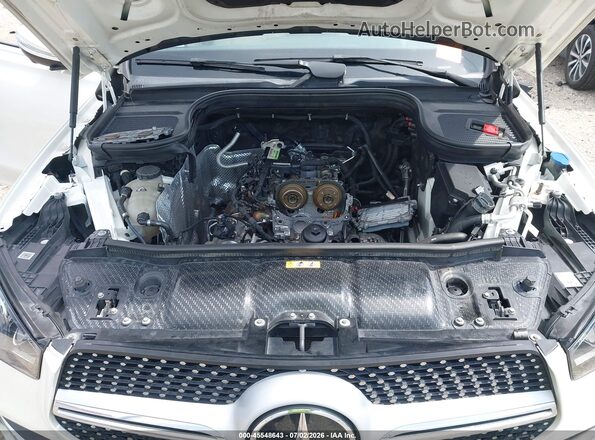 4JGFB4JBXMA457650 2021 MERCEDES-BENZ GLE 350 White Вид ззаду