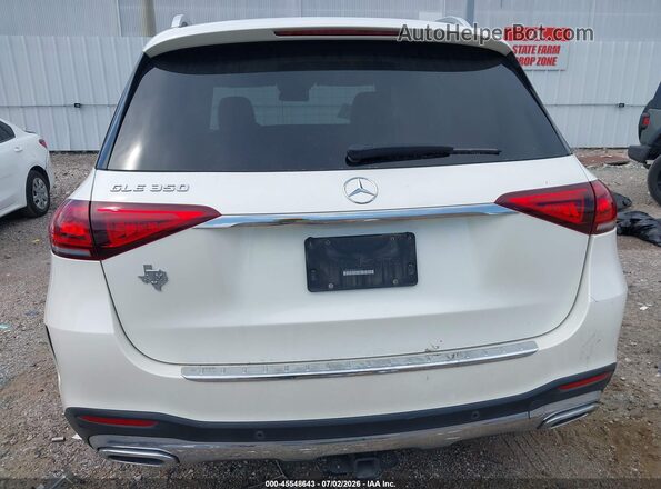 4JGFB4JBXMA457650 2021 MERCEDES-BENZ GLE 350 White Вид спереду