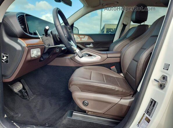 4JGFB4JBXPA931410 2023 MERCEDES-BENZ GLE White Widok wnętrza z przodu