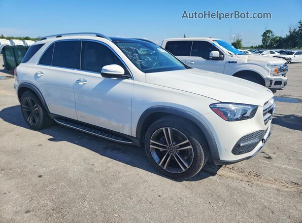 4JGFB4JE2LA105848 2020 MERCEDES-BENZ GLE Белый Передняя правая четверть