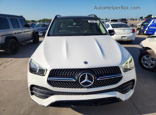 4JGFB4JE8MA460606 2021 MERCEDES-BENZ GLE White Widok z przodu