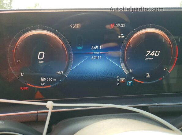 4JGFB4JEXPA956074 2023 MERCEDES-BENZ GLE Black Vista del cuadro de instrumentos
