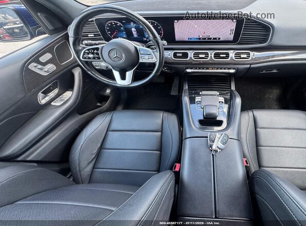 4JGFB4KB0LA074135 2020 MERCEDES-BENZ GLE Синий Вид наклейки с VIN-кодом