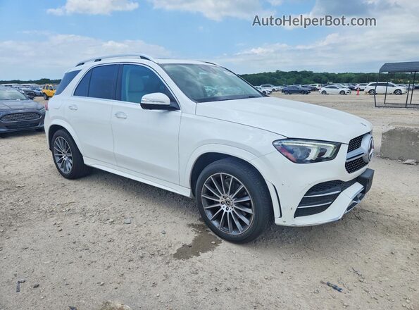 4JGFB4KB0LA094045 2020 MERCEDES-BENZ GLE Белый Передняя правая четверть