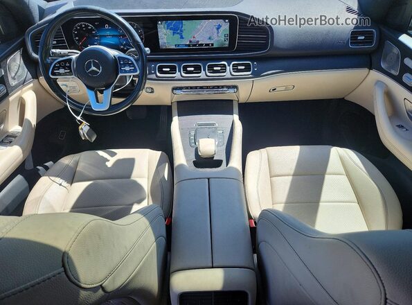 4JGFB4KB0MA489120 2021 MERCEDES-BENZ GLE Blue Vista del salpicadero