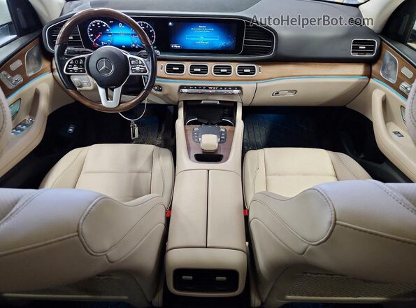 4JGFB4KB1MA314553 2021 MERCEDES-BENZ GLE White Vista del salpicadero