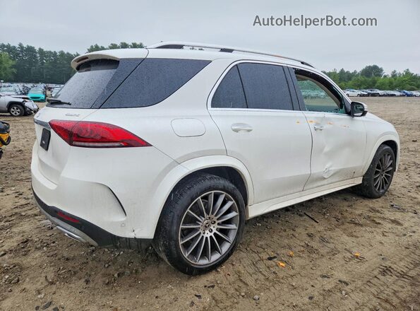 4JGFB4KB1MA324256 2021 MERCEDES-BENZ GLE Белый Задняя правая четверть
