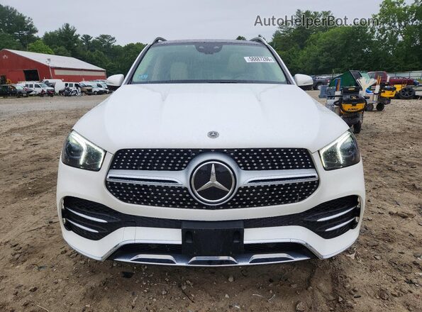 4JGFB4KB1MA324256 2021 MERCEDES-BENZ GLE Белый Вид спереди