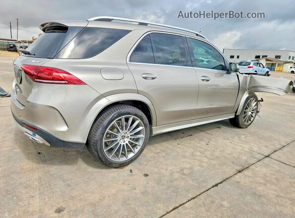 4JGFB4KB1MA373683 2021 MERCEDES-BENZ GLE Beige Trasero derecho