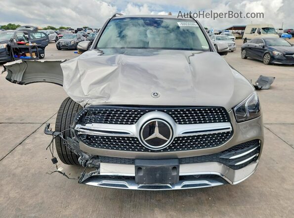 4JGFB4KB1MA373683 2021 MERCEDES-BENZ GLE Beige Vista frontal
