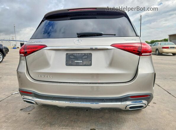 4JGFB4KB1MA373683 2021 MERCEDES-BENZ GLE Beige Vista trasera