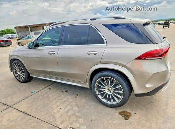 4JGFB4KB1MA373683 2021 MERCEDES-BENZ GLE Beige Trasero izquierdo
