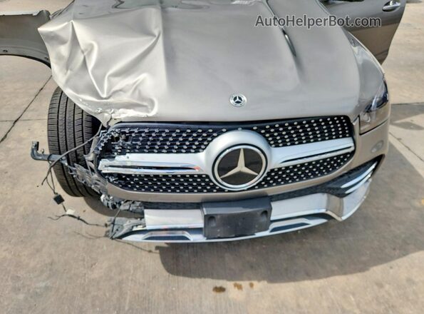 4JGFB4KB1MA373683 2021 MERCEDES-BENZ GLE Beige Vista del compartimento del motor
