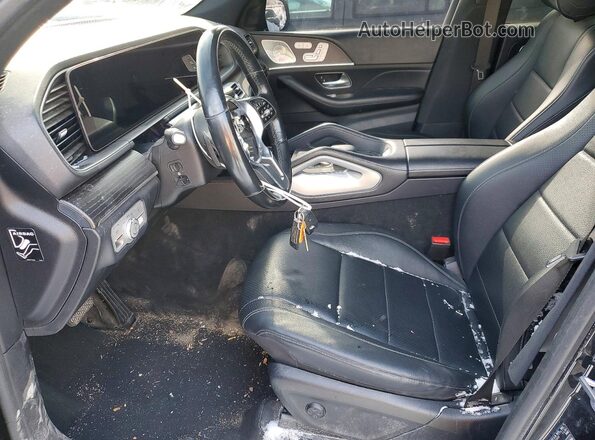 4JGFB4KB1NA633727 2022 MERCEDES-BENZ GLE Black Widok wnętrza z przodu