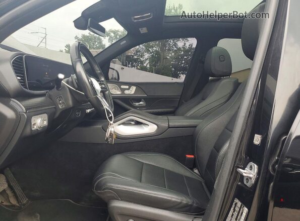 4JGFB4KB1NA633727 2022 MERCEDES-BENZ GLE Black წინა სალონის ხედი