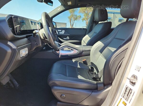 4JGFB4KB1NA819087 2022 MERCEDES-BENZ GLE White Widok wnętrza z przodu