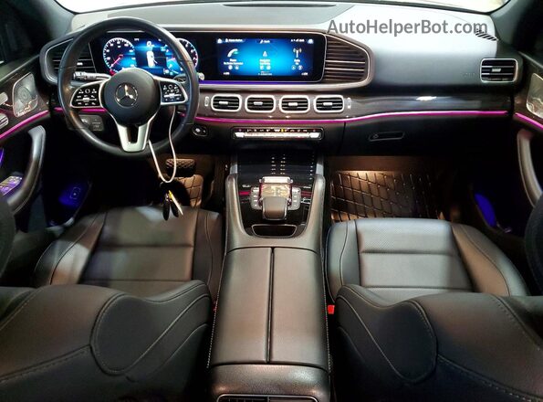 4JGFB4KB1NA819929 2022 MERCEDES-BENZ GLE Black Widok deski rozdzielczej