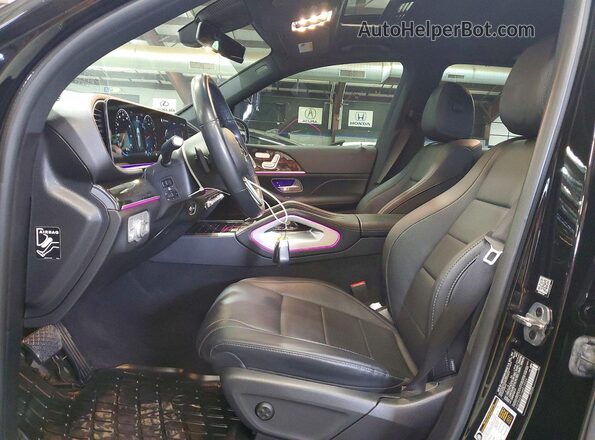 4JGFB4KB1NA819929 2022 MERCEDES-BENZ GLE Black Widok wnętrza z przodu