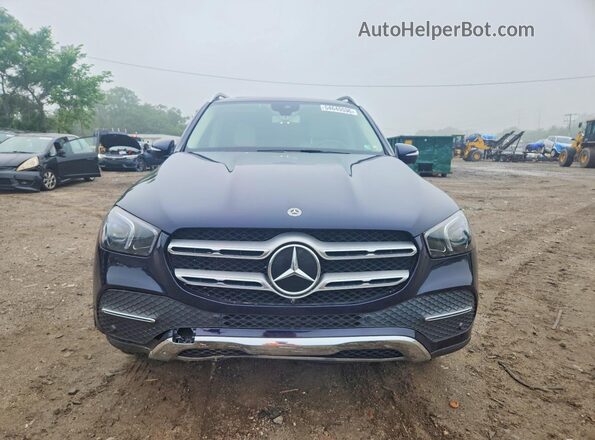 4JGFB4KB2LA047115 2020 MERCEDES-BENZ GLE Blue Вид спереду