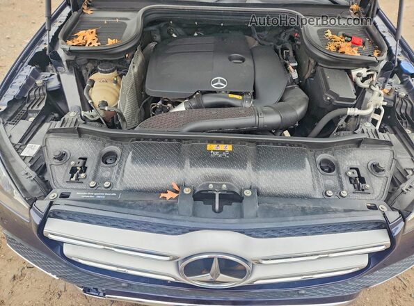 4JGFB4KB2LA047115 2020 MERCEDES-BENZ GLE Blue Вид підкапотного простору