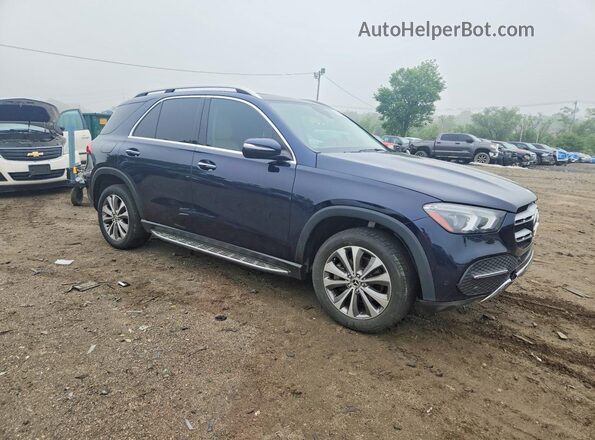 4JGFB4KB2LA047115 2020 MERCEDES-BENZ GLE Blue Передня права чверть