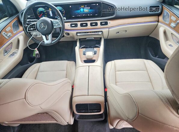 4JGFB4KB2LA047115 2020 MERCEDES-BENZ GLE Blue Вид панелі приладів
