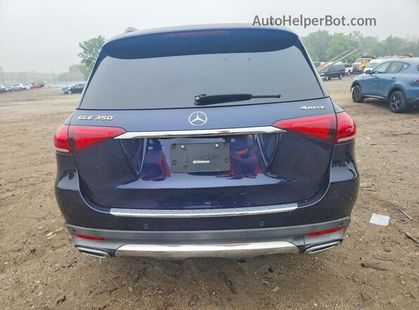 4JGFB4KB2LA047115 2020 MERCEDES-BENZ GLE Blue Вид ззаду