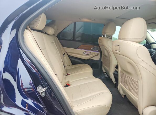 4JGFB4KB2LA047115 2020 MERCEDES-BENZ GLE Blue Вид задньої частини салону