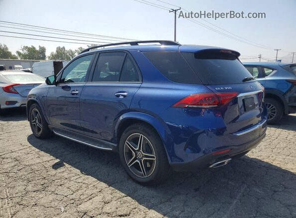 4JGFB4KB2LA088943 2020 MERCEDES-BENZ GLE Blue Trasero izquierdo