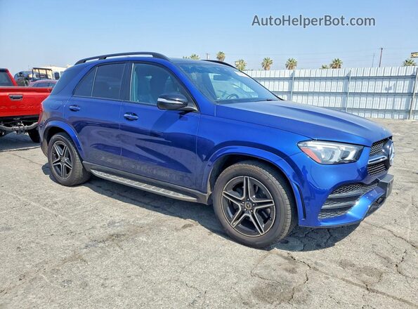 4JGFB4KB2LA088943 2020 MERCEDES-BENZ GLE Blue Delantero derecho