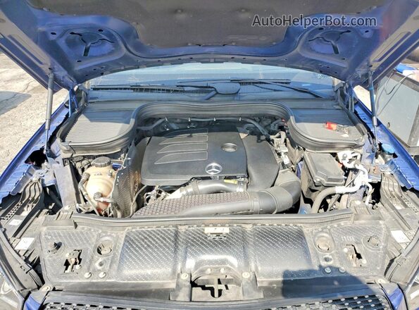 4JGFB4KB2LA088943 2020 MERCEDES-BENZ GLE Blue Vista del compartimento del motor