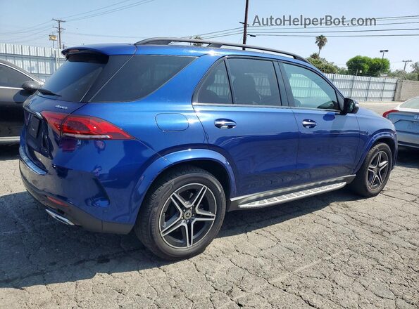 4JGFB4KB2LA088943 2020 MERCEDES-BENZ GLE Blue Trasero derecho