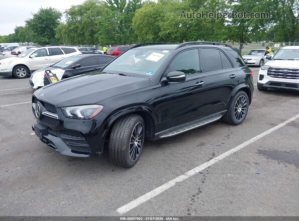 4JGFB4KB2MA315520 2021 MERCEDES-BENZ GLE 350 Black Առջևի ձախ երեք քառորդ տեսարան