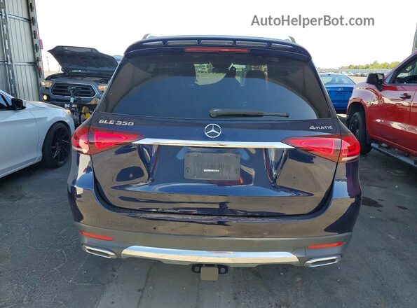 4JGFB4KB2MA417755 2021 MERCEDES-BENZ GLE Blue Vista trasera
