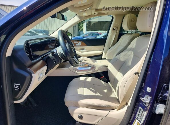 4JGFB4KB2NA832057 2022 MERCEDES-BENZ GLE Blue Սալոնի դիմացի տեսք