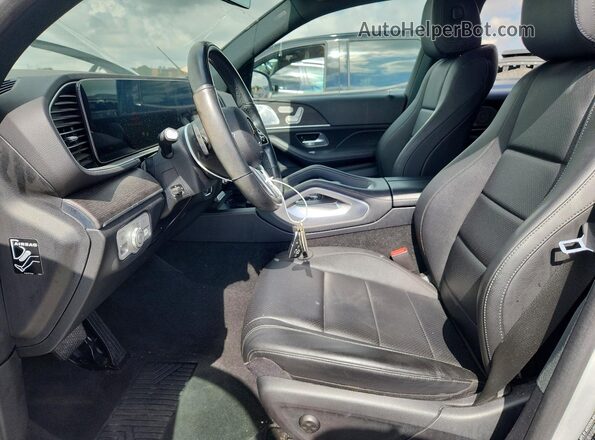 4JGFB4KB3LA063730 2020 MERCEDES-BENZ GLE Silver Widok wnętrza z przodu
