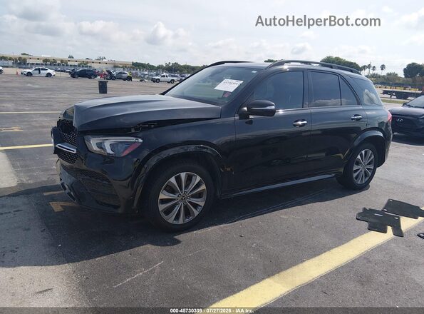 4JGFB4KB3LA101683 2020 MERCEDES-BENZ GLE 350 Black Առջևի ձախ երեք քառորդ տեսարան