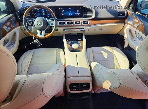 4JGFB4KB3LA105636 2020 MERCEDES-BENZ GLE White Widok deski rozdzielczej