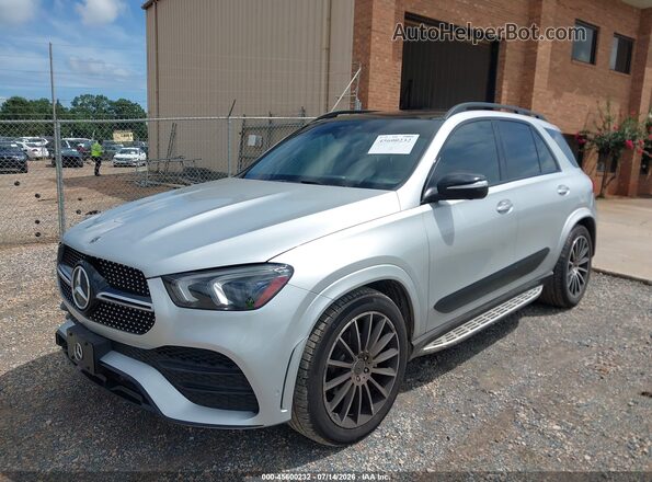 4JGFB4KB3MA360126 2021 MERCEDES-BENZ GLE 350 Серебряный Передняя левая четверть