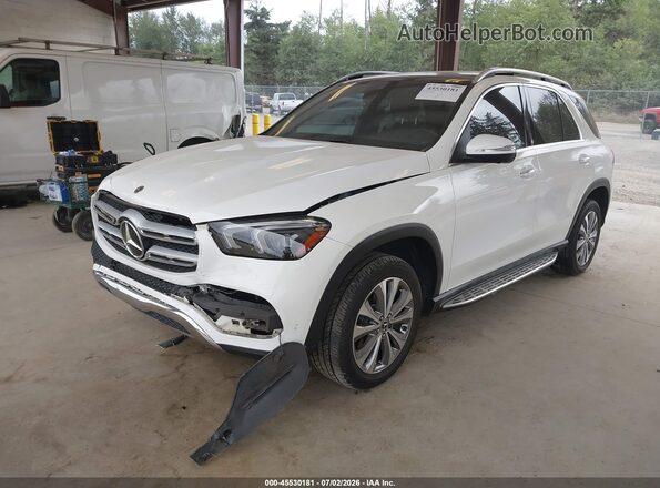 4JGFB4KB3MA493372 2021 MERCEDES-BENZ GLE 350 White Przód lewy