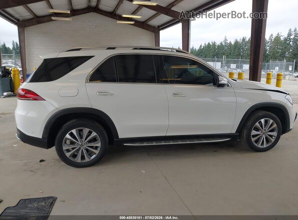 4JGFB4KB3MA493372 2021 MERCEDES-BENZ GLE 350 White Widok wnętrza z tyłu