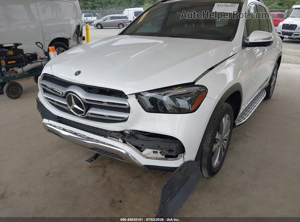 4JGFB4KB3MA493372 2021 MERCEDES-BENZ GLE 350 White Widok z przodu