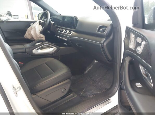 4JGFB4KB3MA493372 2021 MERCEDES-BENZ GLE 350 White Widok wnętrza z przodu