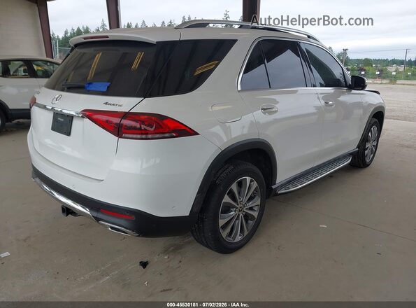 4JGFB4KB3MA493372 2021 MERCEDES-BENZ GLE 350 White Tył prawy