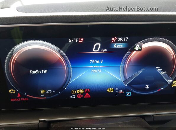 4JGFB4KB3MA493372 2021 MERCEDES-BENZ GLE 350 White Widok tylnych siedzeń