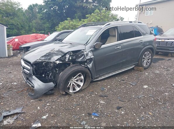 4JGFB4KB3MA549536 2021 MERCEDES-BENZ GLE 350 Pewter Przód lewy