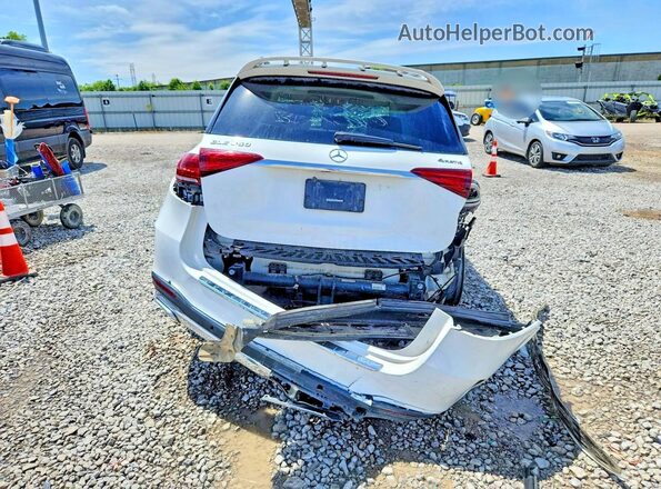 4JGFB4KB3NA612085 2022 MERCEDES-BENZ GLE White Widok z tyłu