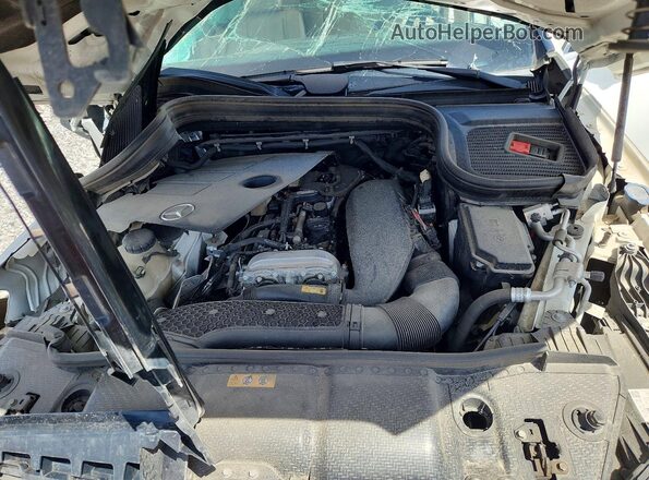 4JGFB4KB3NA612085 2022 MERCEDES-BENZ GLE White Widok komory silnika