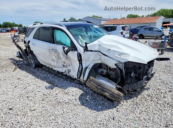 4JGFB4KB3NA612085 2022 MERCEDES-BENZ GLE White Przód prawy